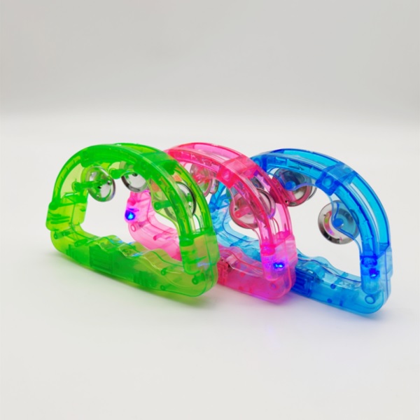 노래방 LED 탬버린(21cm) 불빛 탬버린 : 미래유통상사