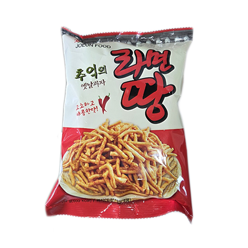 조은푸드 추억의 라면땅 110g 고소하고 매콤한 맛 : KJ유통
