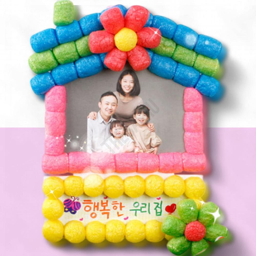 나무블록집만들기 어린이창작집짓기 행복한우리집 5인용 : 가사슈2
