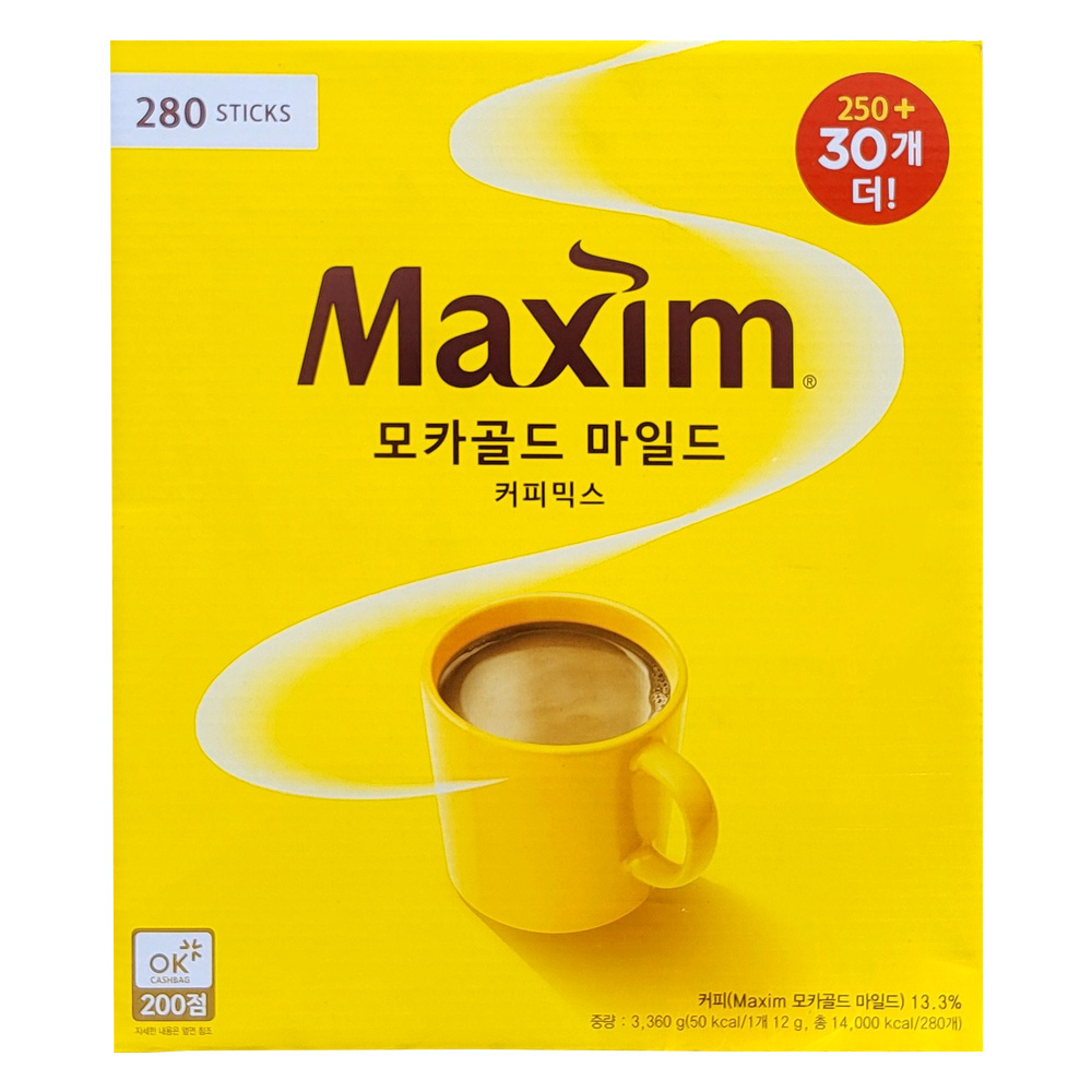 맥심 모카골드 커피믹스280T(250T+30T) : 도매365.com