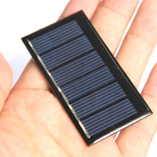 DIY 학습 플레이보드용 소형 태양 전지 패널  0.3W 67.5x34.5mm 다결정질 미니 선파워 PV 모듈 : 섬진강종합유통