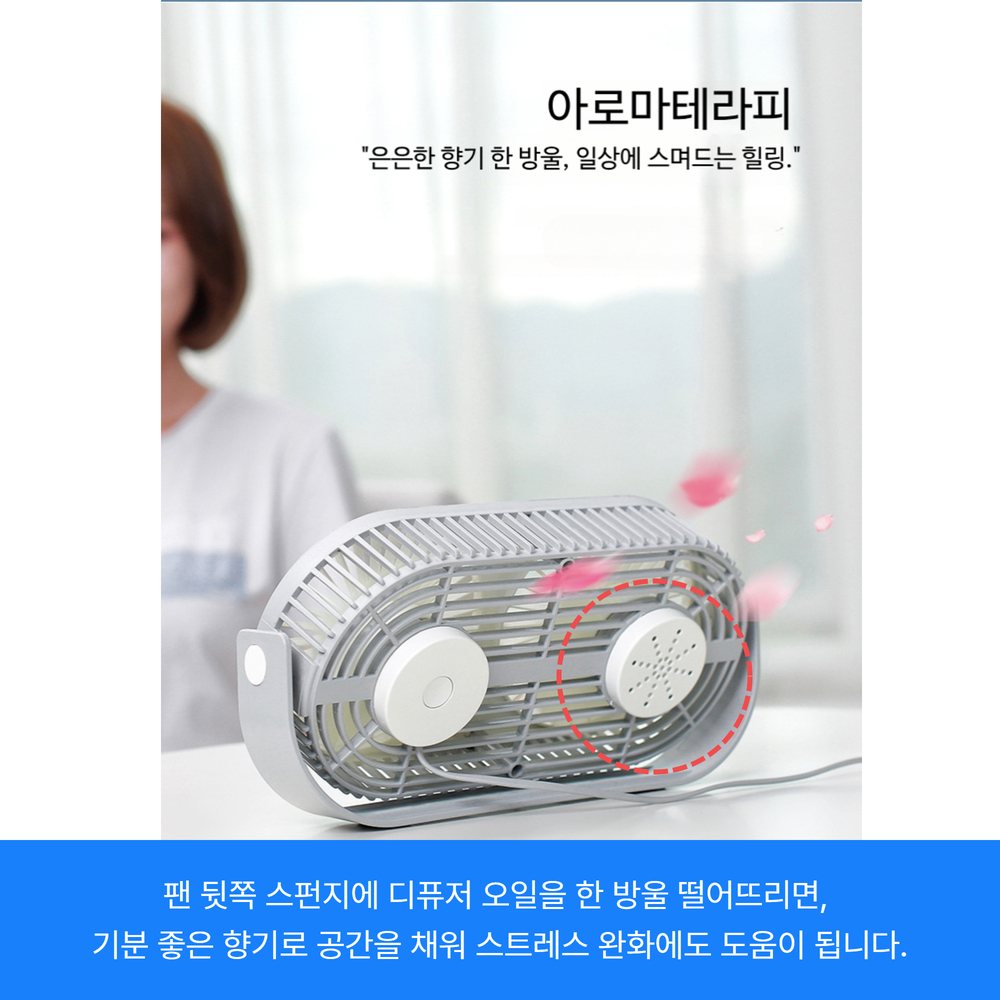 라핀다 탁상용 선풍기 KC인증 무소음 냉각 테이블 선풍기 : 차핀다