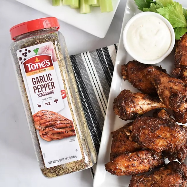   톤스 갈릭 페퍼 시즈닝 블렌드 대용량 / Tone’s Garlic Pepper Seasoning Blend 595g : 해리스컨셉