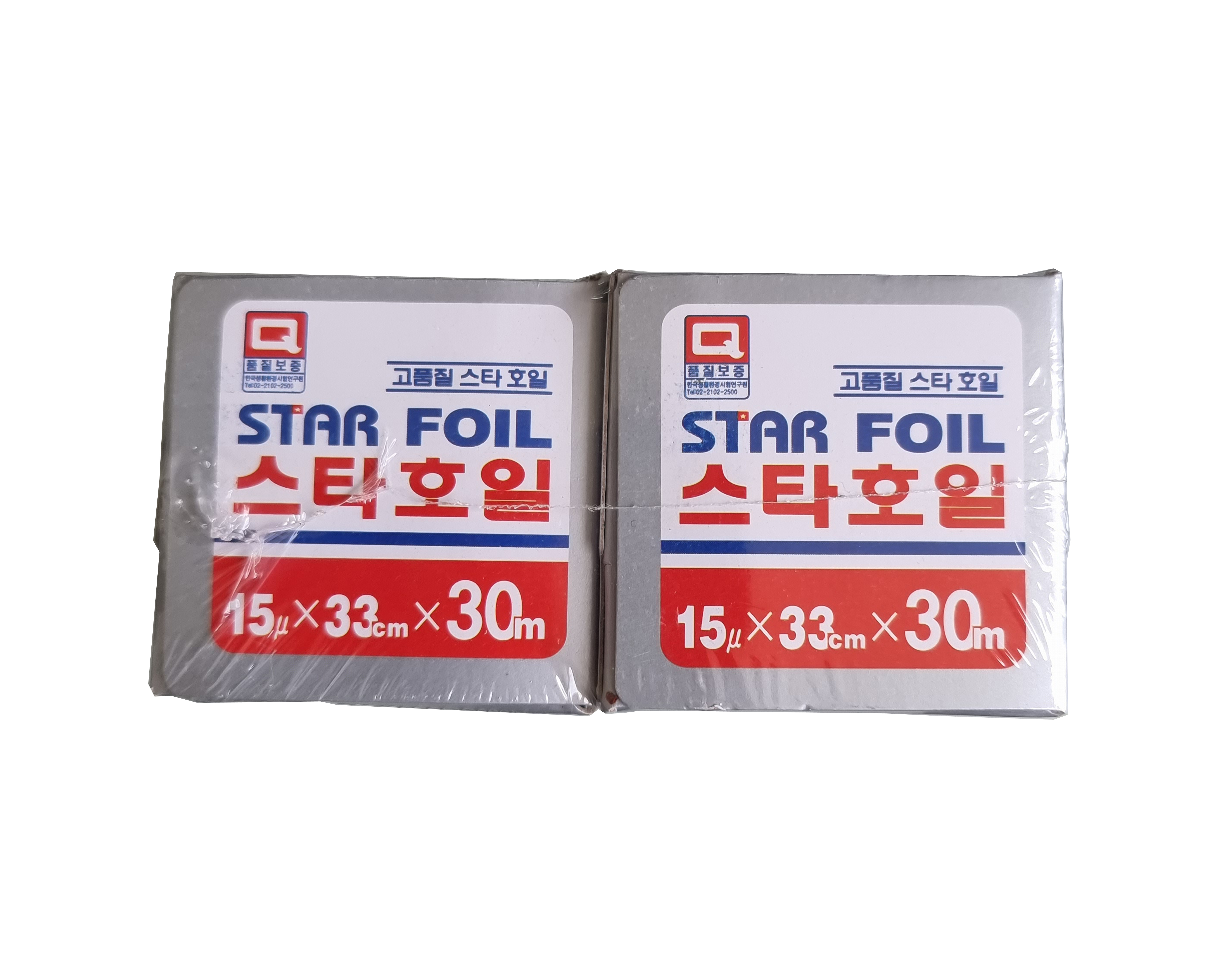 스타쿠킹호일 (15㎛ x 330㎜ x 30M) 2개입 : 주식회사 지제이알미늄