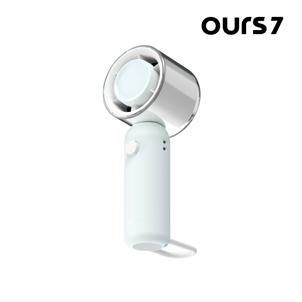 아워스7 핸디 손 선풍기 제트팬 고속 치코팬 미니 휴대용 손풍기 BLDC OFN1A1 : OURS7
