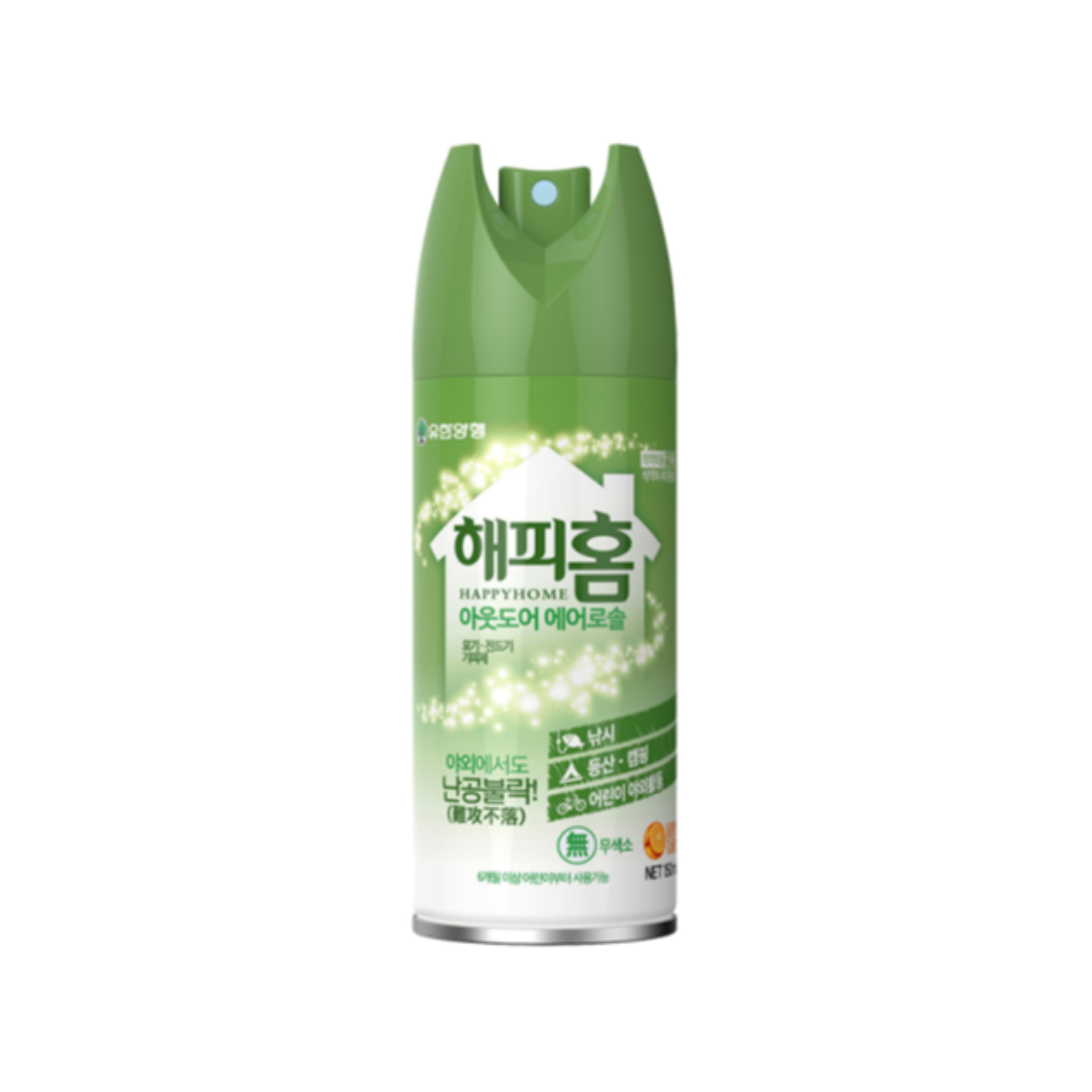 해피홈 아웃도어 에어로솔 150ml 6개 : 라이템.