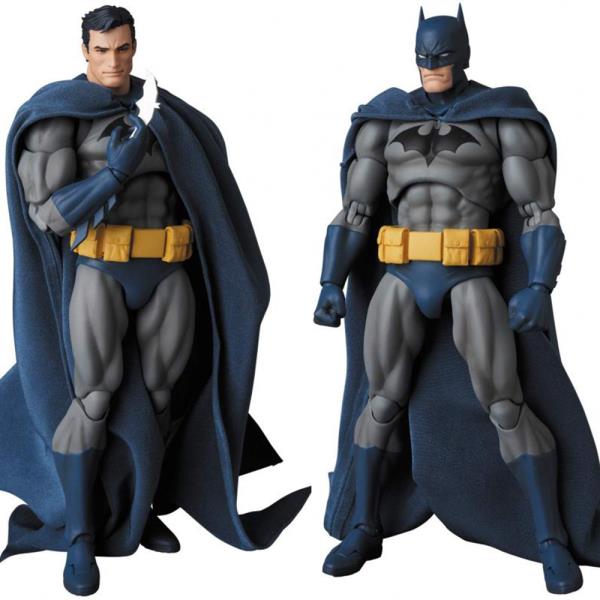 Medicom Mafex 1/12 일본 만화 HUSH 브루스 웨인 배트맨 블루 할아버지 풀 세트 6in 군인 액션 피겨 모델 : 진성글로벌로지스5