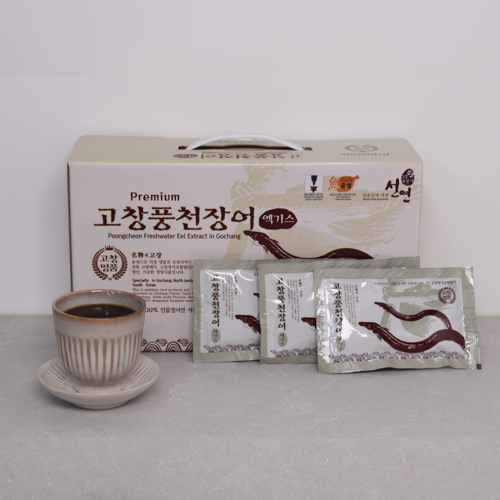 고창일번가 제조사 직판 풍천장어즙 민물장어 엑기스 남성 활력 건강즙 부모님 선물 30포 : 고창일번가 풍천장어