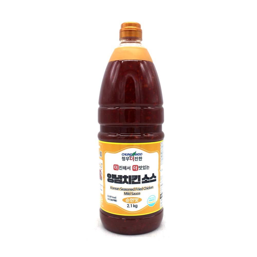 청우 양념치킨 순한맛소스 2.1kg [무료배송] : 푸드007 스토어