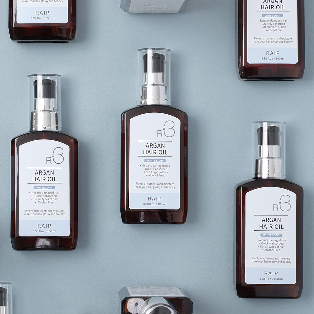라입 R3 아르간오일 헤어에센스 화이트솝 100ml : 라입