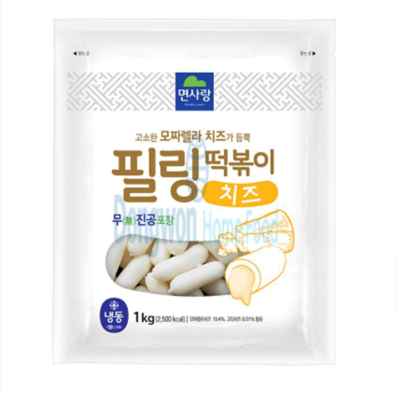 면사랑 치즈 떡볶이떡 1box (1kg x 10개) : 유통88