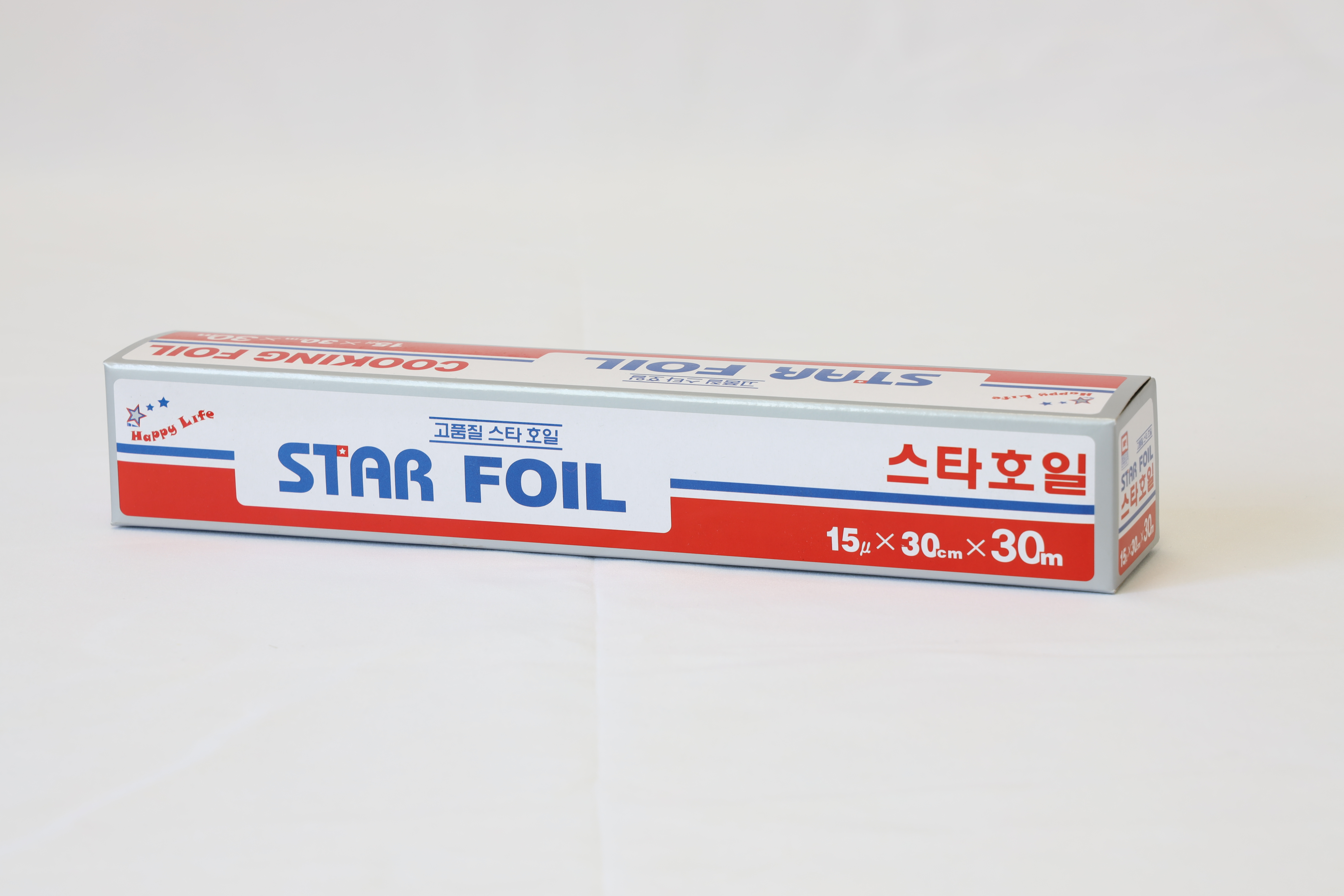 스타쿠킹호일 (15㎛ x 300㎜ x 30M) 1개입 : 주식회사 지제이알미늄