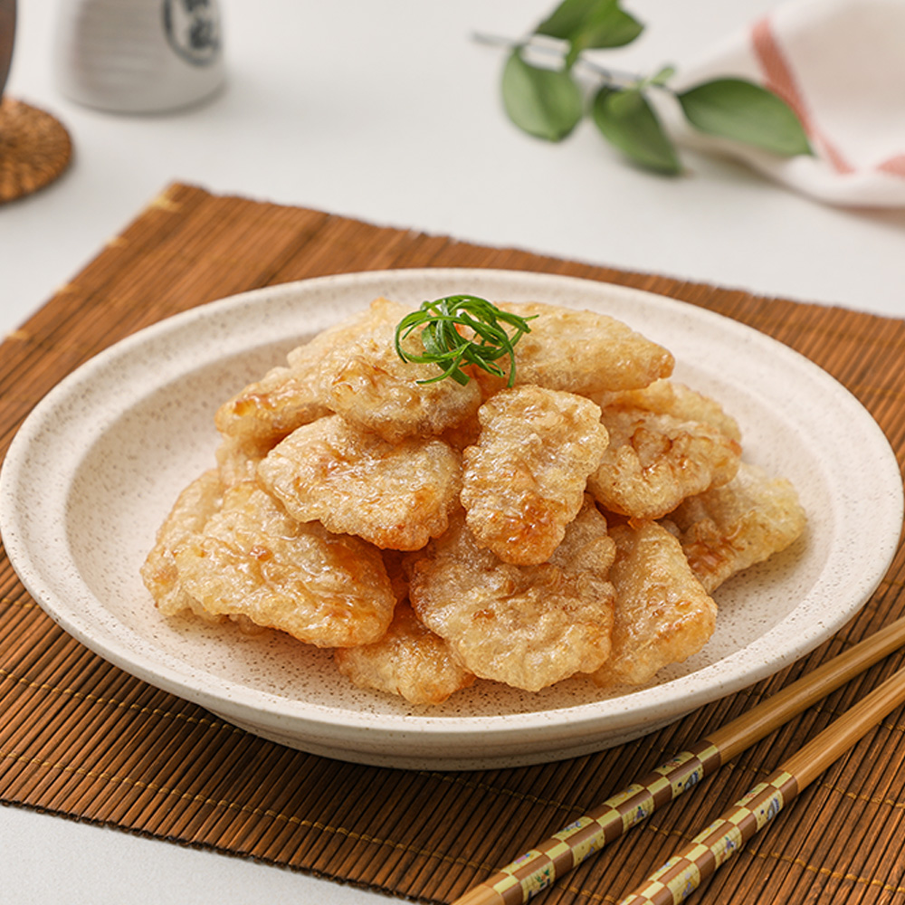 [더탁] 우리밀 우리찹쌀 꿔바로우 냉동 1kg, 1개 : 주식회사더탁