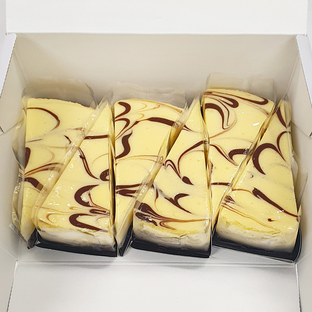 가토미작 초코 치즈케이크 (106g x 6EA) 초코 치즈 조각케익 생일 선물 카페디저트 : 디저트중독
