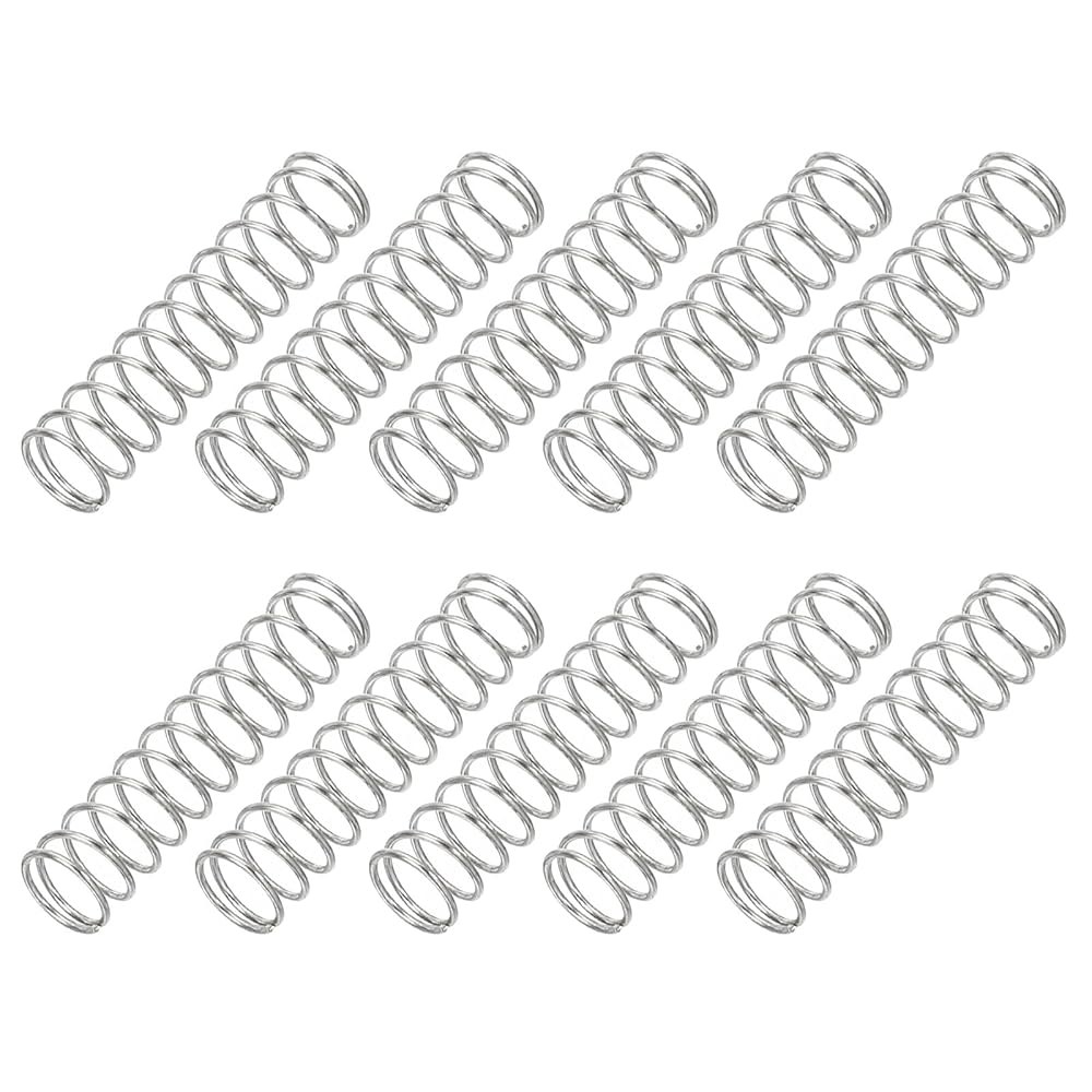 파티킬 압축 스프링, 0 5MM 와이어 직경 X 6MM OD 25MM L, 10개 304 : 하운박스
