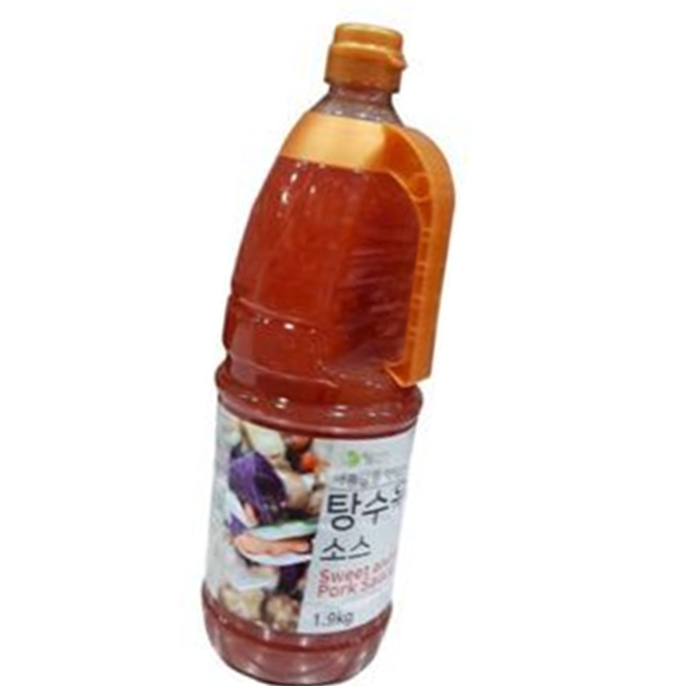 이슬나라 탕수육 소스 1.9kg 중식 튀김 양념장 : 짱식자재마트