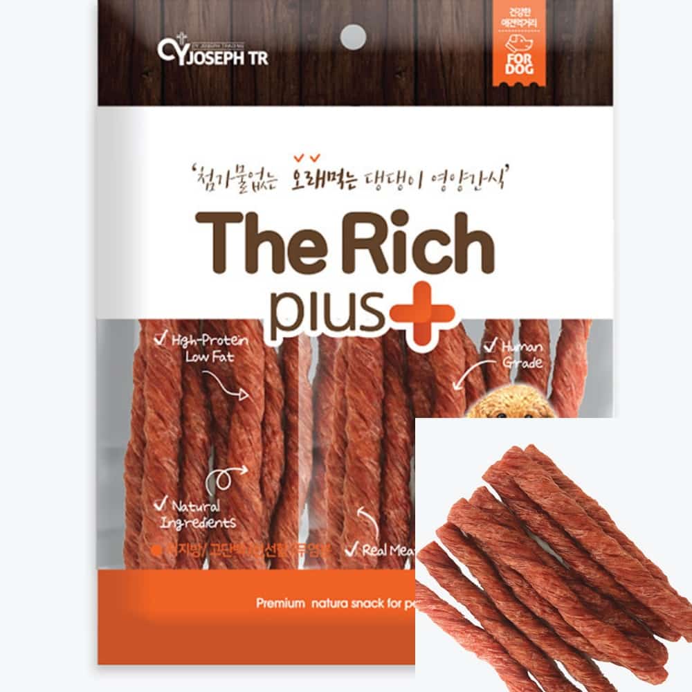 더리치 플러스 오리 스틱 300g 애견간식 훈련용간식 : 원해상점