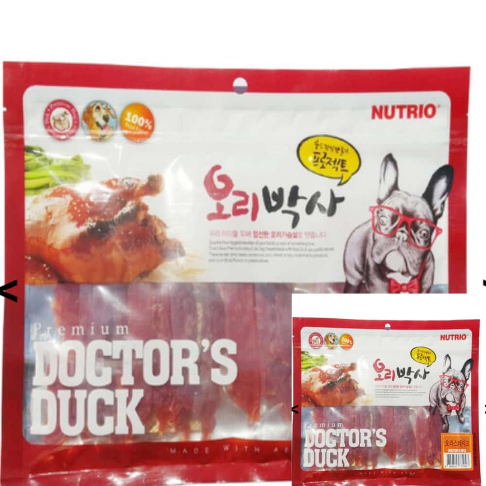 오리박사 오리 스테이크 300g 애견훈련간식 : 원해상점