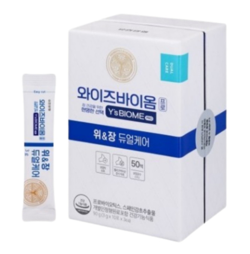 와이즈바이옴 프로 위앤장 듀얼케어 3g 30포, 3개 : 더나은-건강