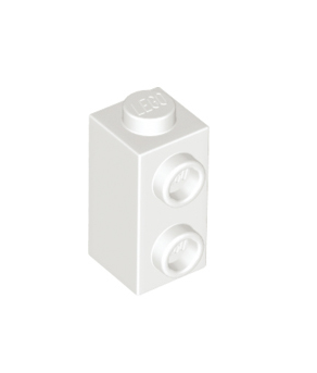 [레고부품] 변형브릭 White Brick, Modified 1 x 1 x 1 2/3 with Studs on Side (Item No: 32952 / 6218841) : 원더 브릭