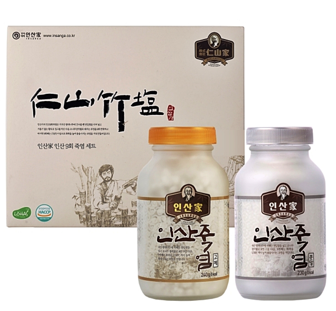 인산가 인산죽염 9회 죽염 세트 (분말+고체) : 인산가 죽염 마포 합정점