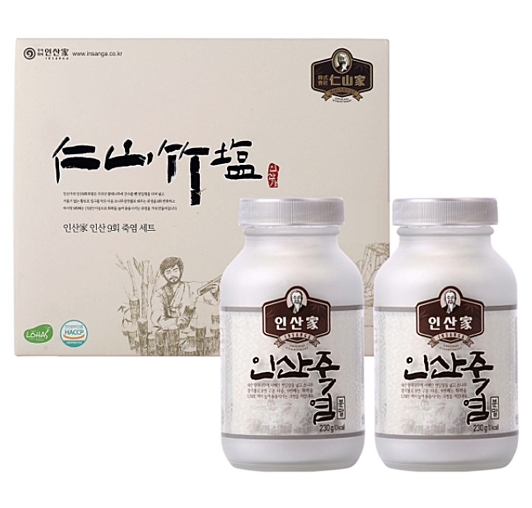 인산가 인산죽염 9회 죽염 세트 B (분말 2개) : 인산가 죽염 마포 합정점