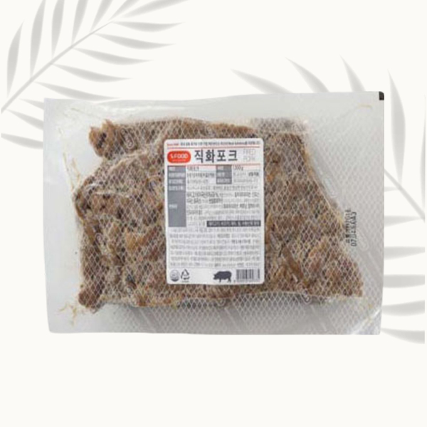 에쓰푸드  직화포크(불고기맛) 1kg : KJFOOD