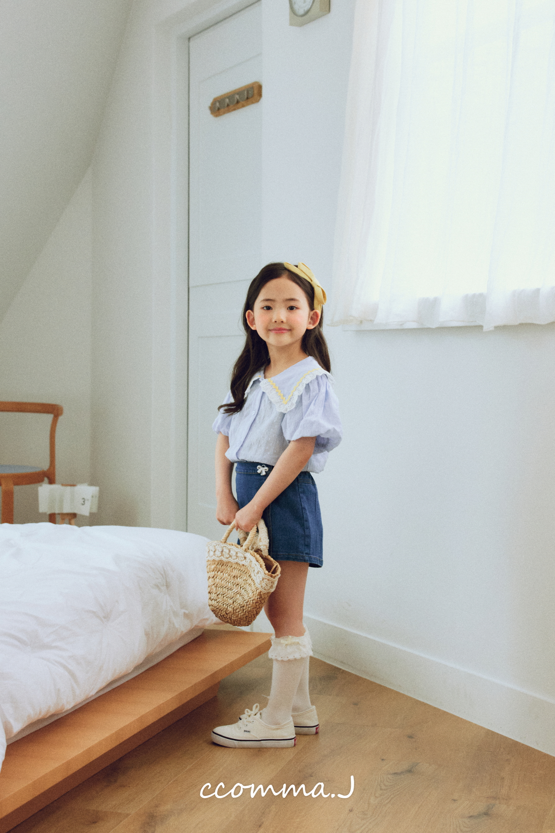 S-2XL 송이블라우스 여름 유아 아동 키즈 토들러 어린이 공용 데일리 코디룩 상의 : 키디핏