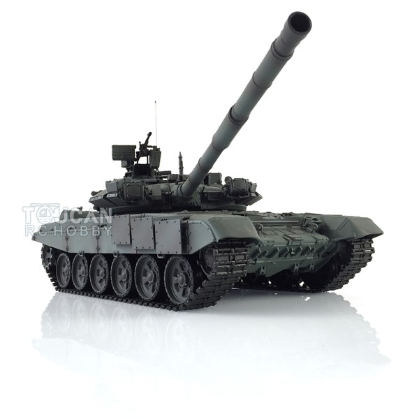HENG LONG 1/16 그린 러시아 T90 RTR 7.0  RC 탱크, 3938 W, 360 ° 터렛 팬저, 남아용 장난감 TH17879-SMT4 : 오션글로벌13