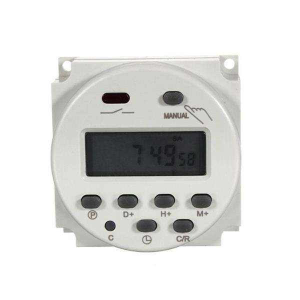 12V LCD 디지털 타이머 마이크로컴퓨터 제어 전원 자동 : 지허브지