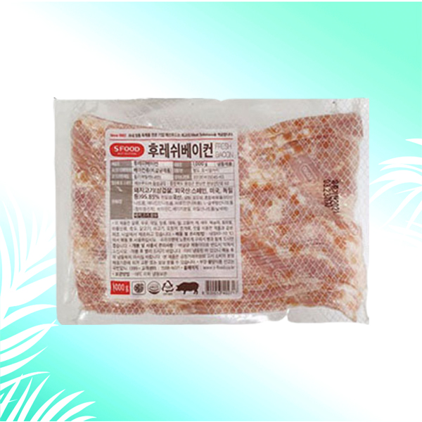 에쓰푸드 베이컨 1kg : MJ FOOD