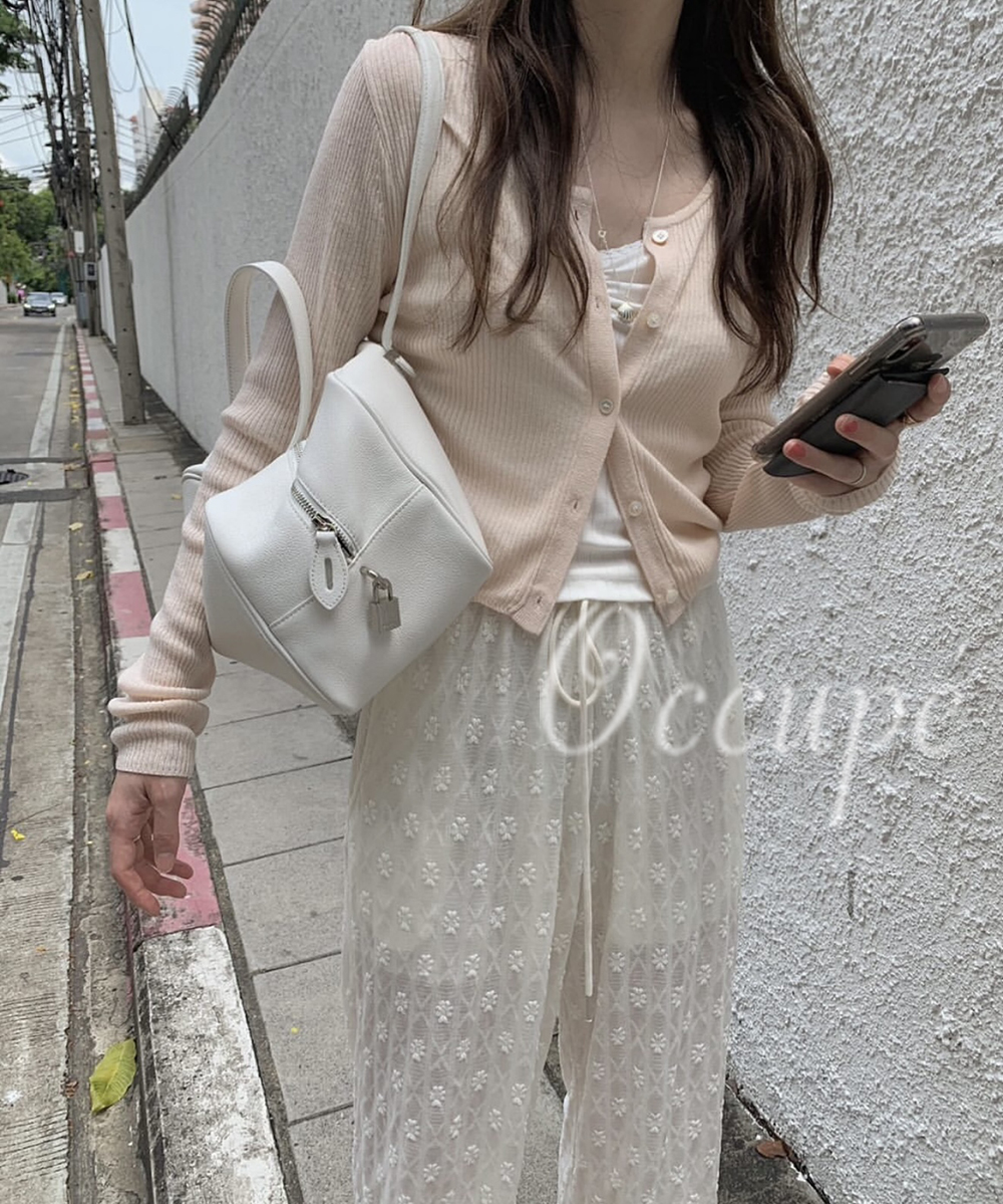 [당일발송]pyt 프리티영띵 마몽드 린넨 가디건 (4col) 프영띵 여름가디건 : 오큐페 occupe