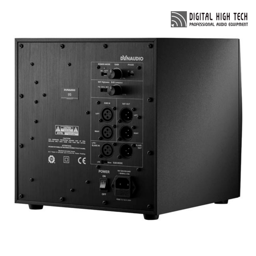 DYNAUDIO 9S 다인오디오 서브우퍼 모니터 스피커 1통 : 디지털 하이테크