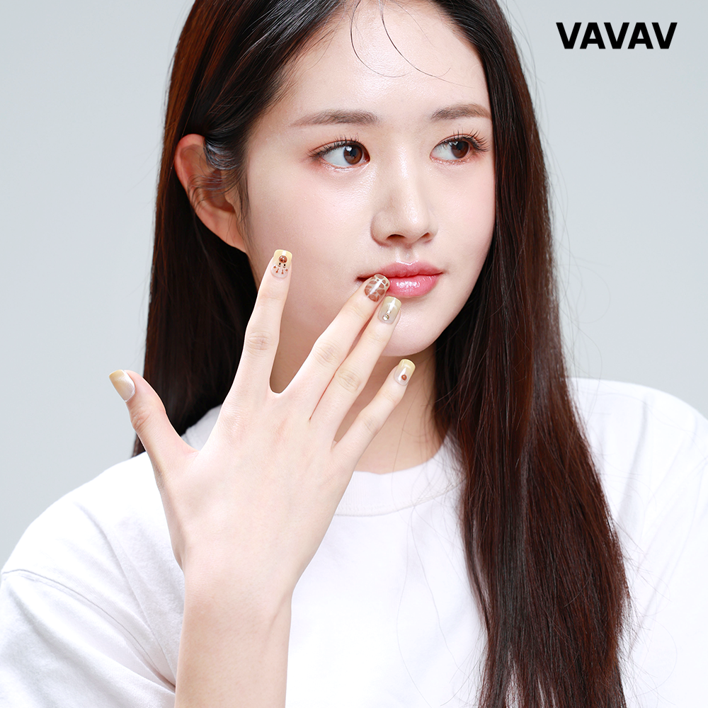 바바브 목짧은 기린 [스퀘어 네일팁] : 바바브네일