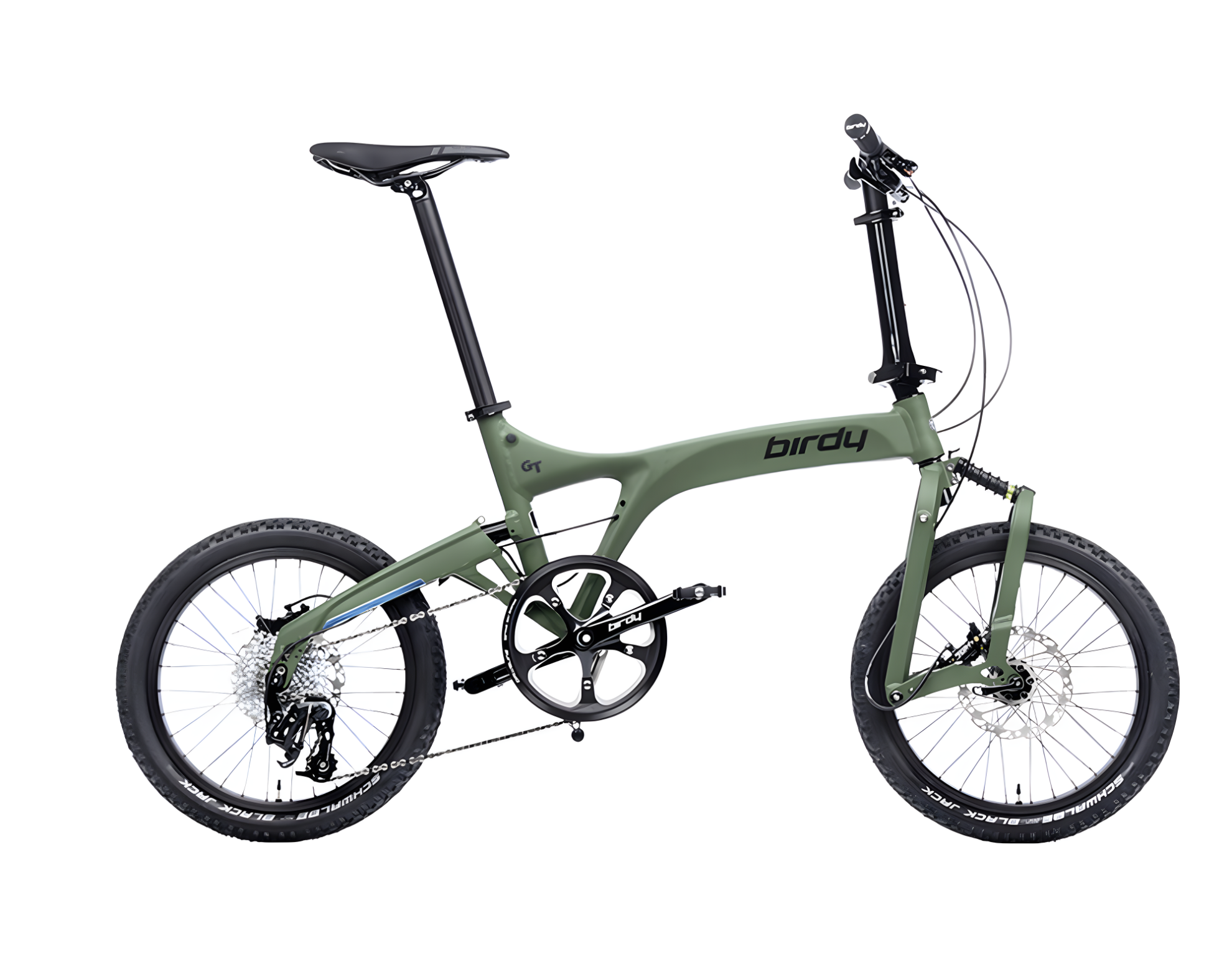 BIRDY GT 10 SP Field Green 버디 GT 디스크 10단 필드 그린 : 바이크스테이션-라이딩케어샵