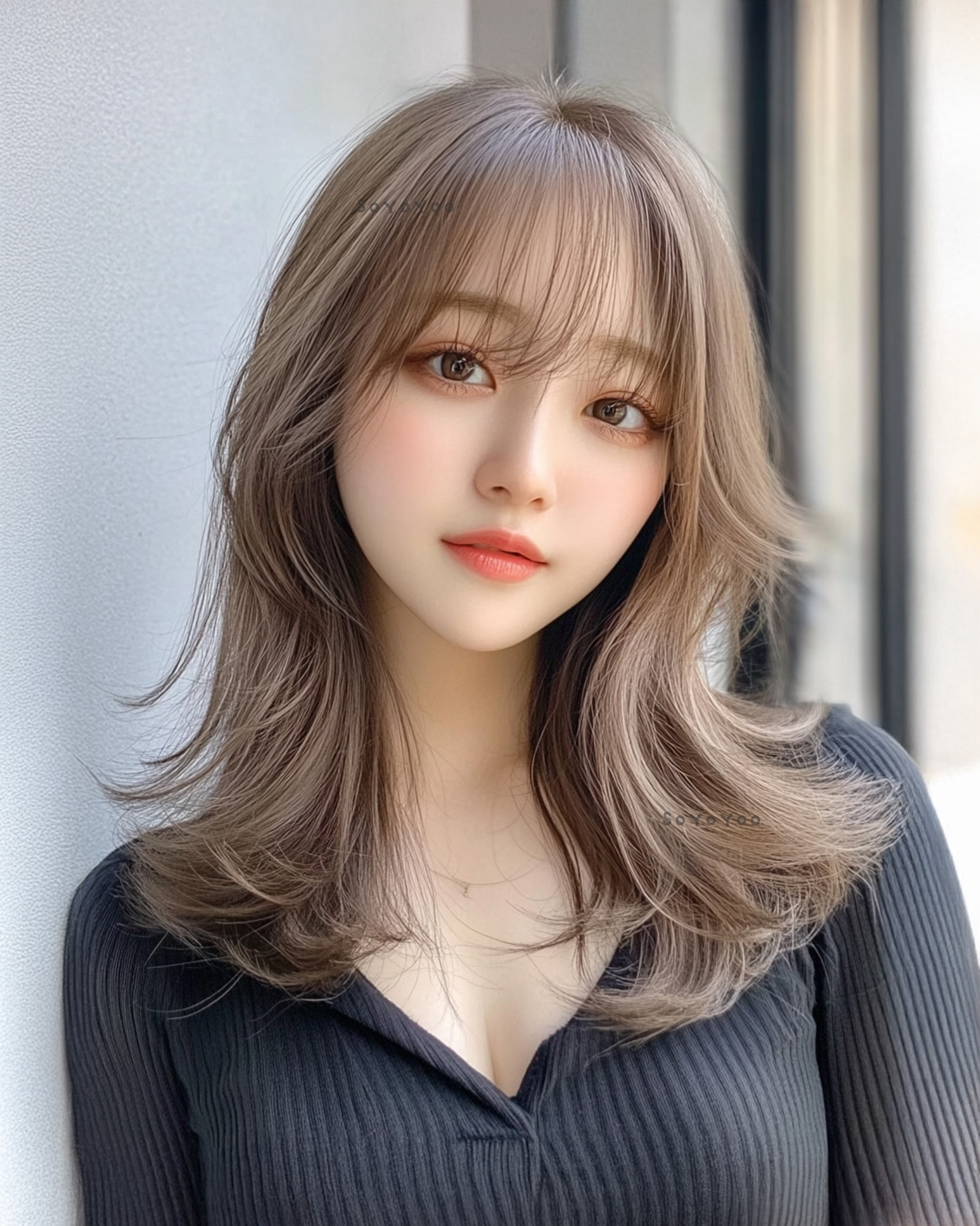 AI 헤어모델 - 미용실 홍보용 사진 : 소요유포토샵