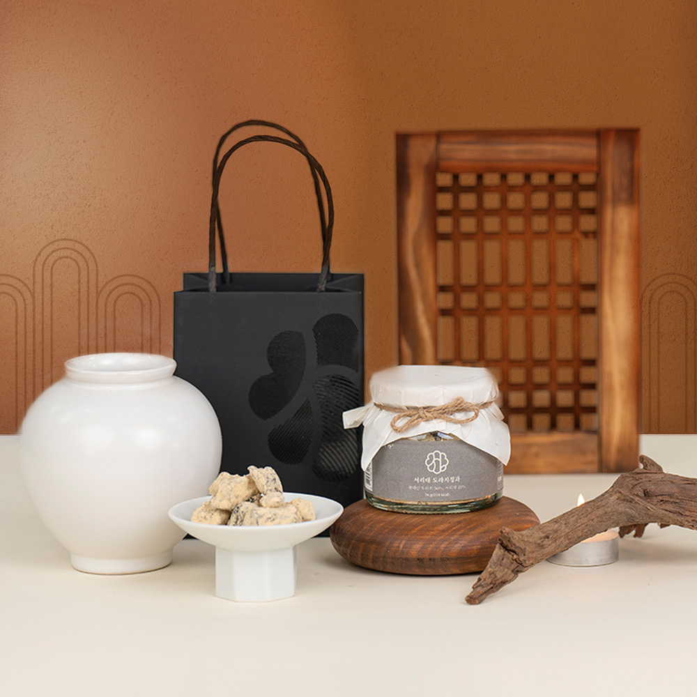 궁중비법 서가 서리태 도라지정과70g 결혼 답례품 한과 단체 선물 : 로컬리