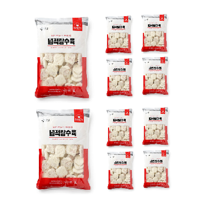아워홈 행복한맛남 넙적탕수육 1KG 10개 : 식자재민족