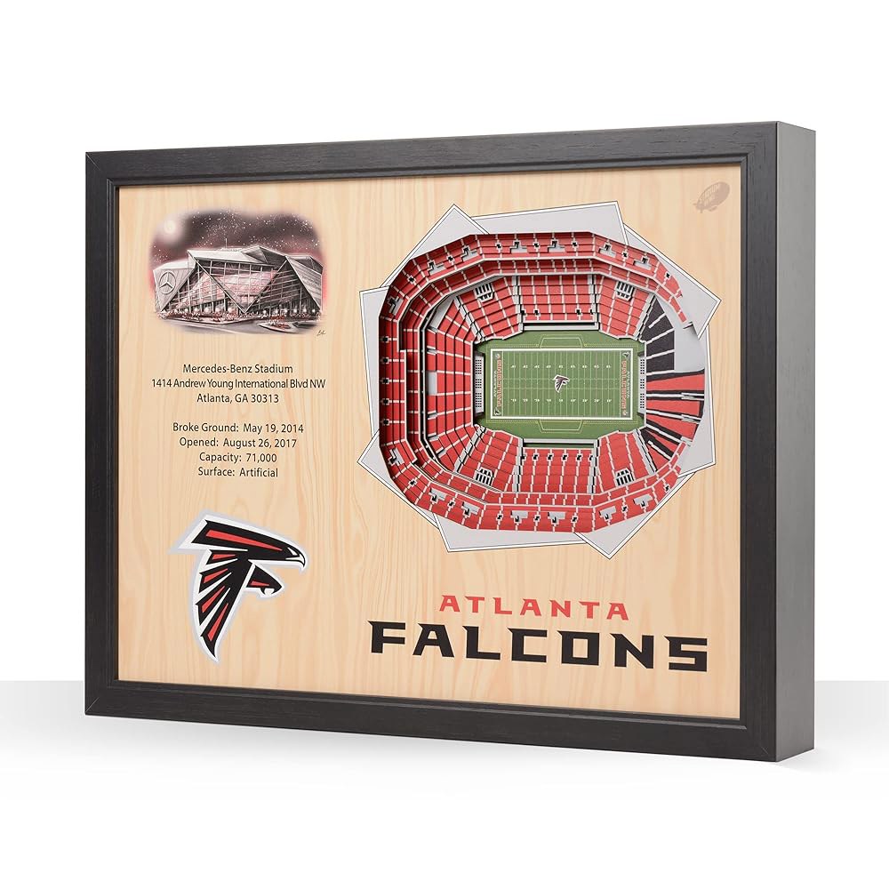 DS-YK YouTheFan NFL 25레이어 스타디움뷰 월 아트 Kansas City Chiefs : 4우주상사