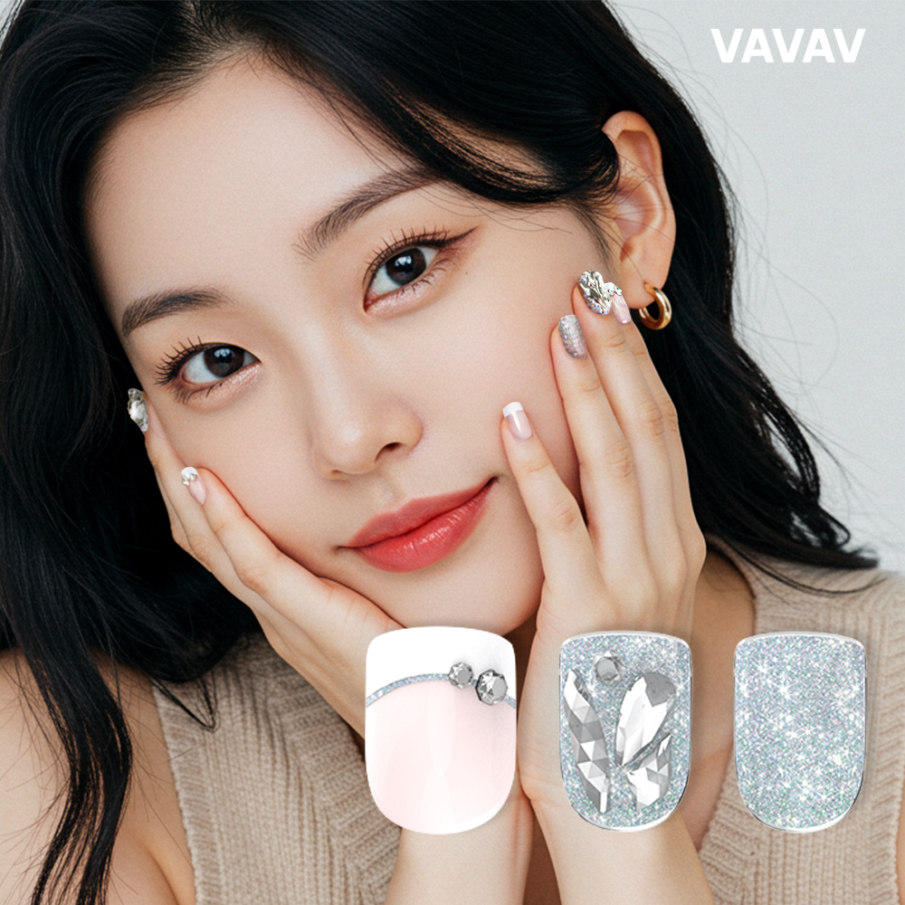 바바브 웨딩칼라 네일팁 [스퀘어] : 바바브네일