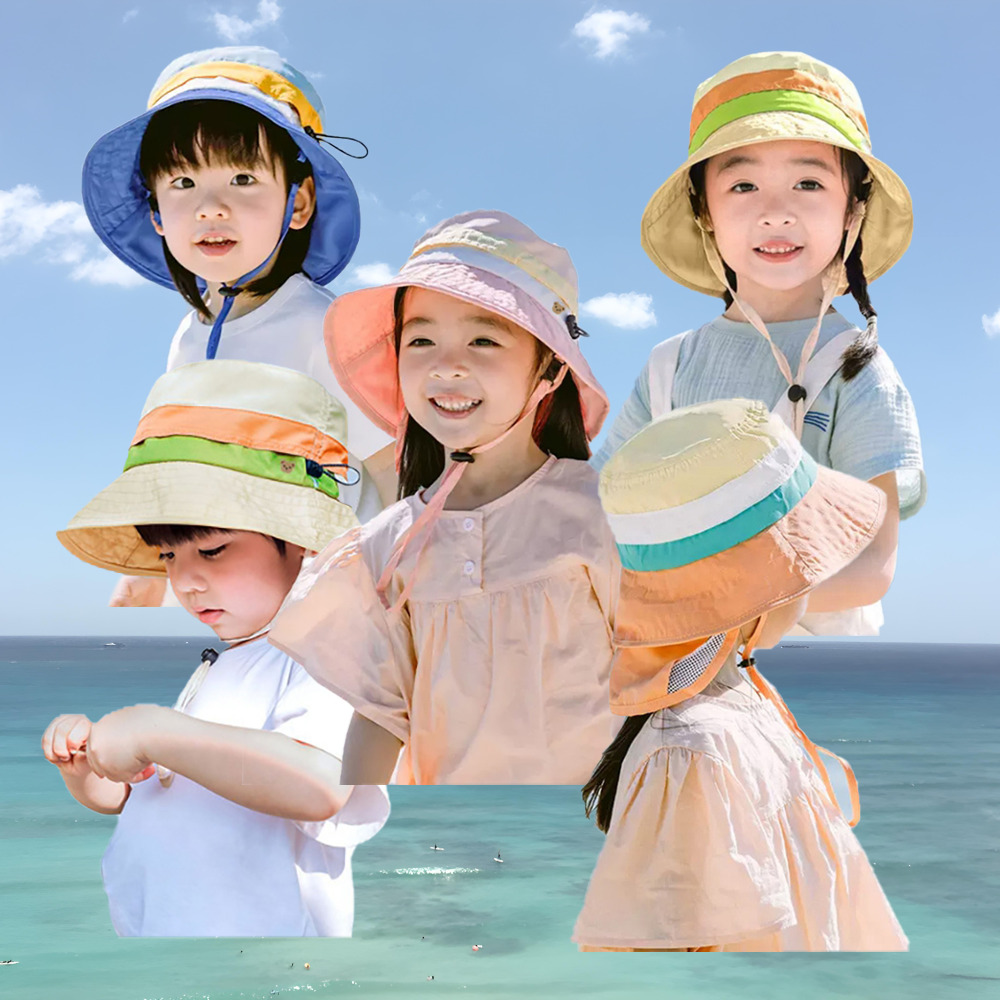영아모자 어린이집산책모자 키즈썬캡 여름모자 아기메쉬 오렌지, Free : 브리즈 하우스