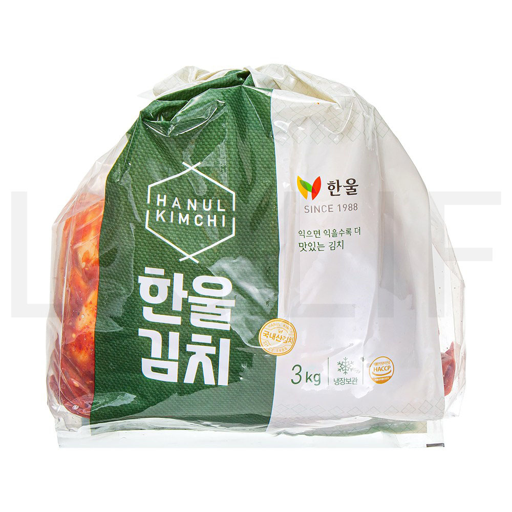 한울 겉절이 김치 3kg 1개 : SUPER SALE
