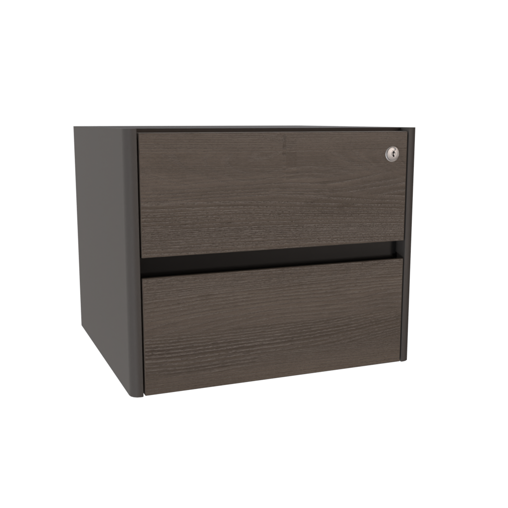 퍼시스 인에이블 모션 데스크 행잉 서랍 일반키 FDP4302JA LD : 셋피스