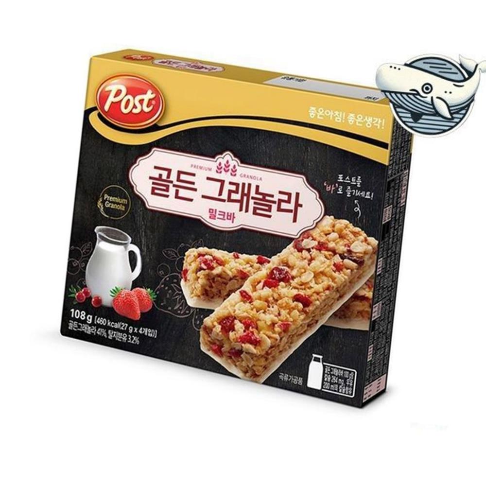 고소한 그래놀라 바 영양 간식 4입 건강식품 식자재 : 식자재 더하기