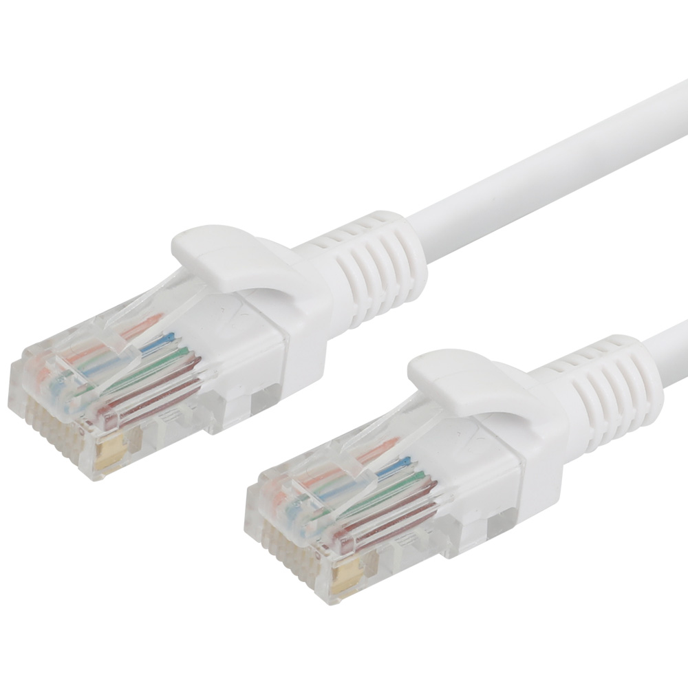 랜선 CAT6 기가 랜케이블 UTP 인터넷선 연장 연결 선 20m, 1개 : 리버네트워크