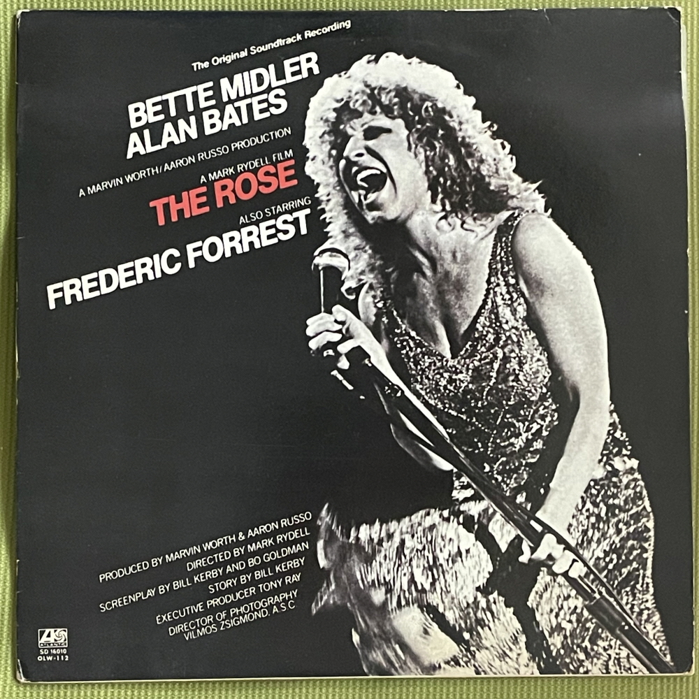 The Rose - Bette Midler LP2368 (더 로즈 OST) : vintage record