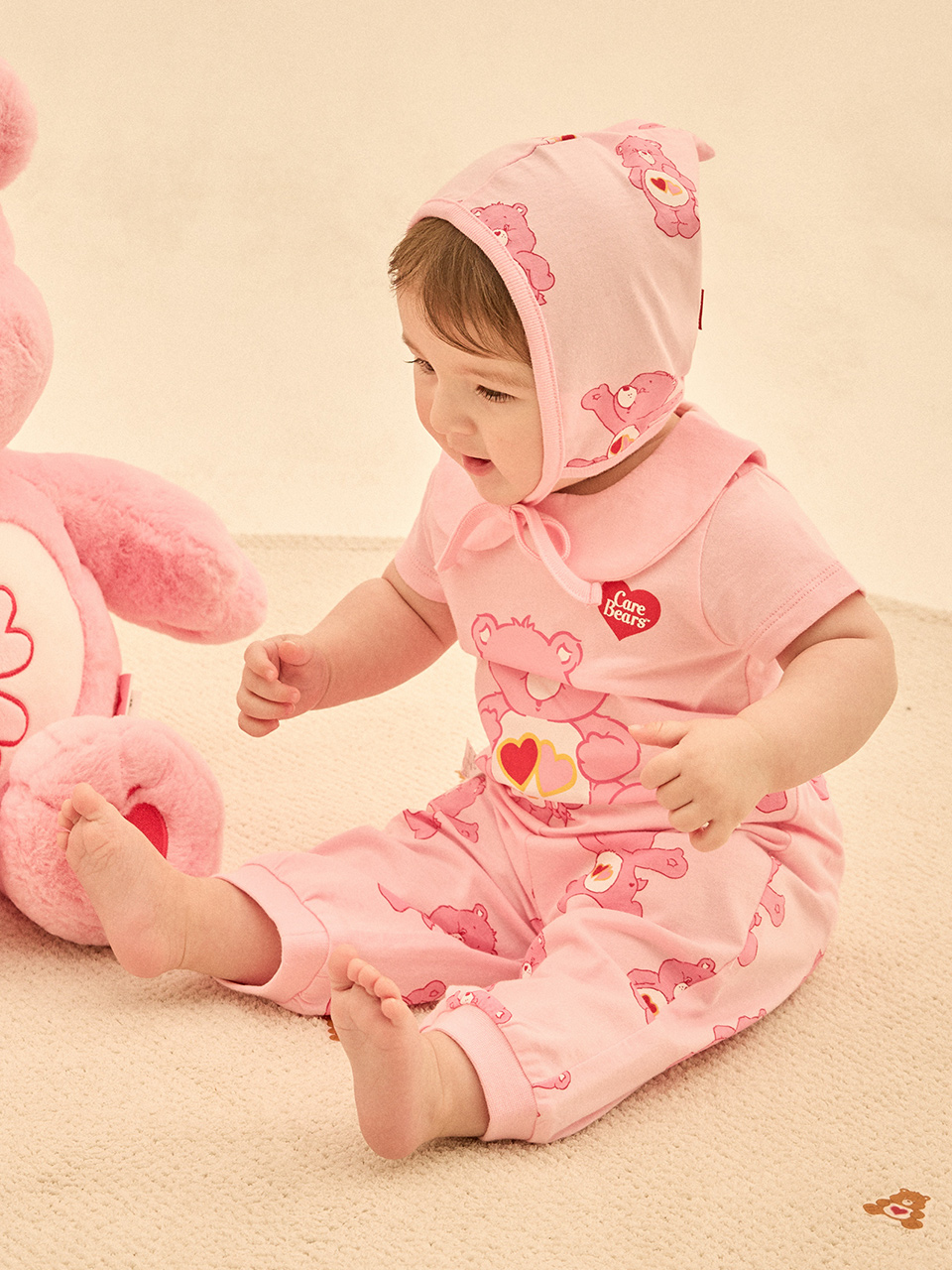케어베어즈 오가닉 올오버7부아기팬츠 : carebears