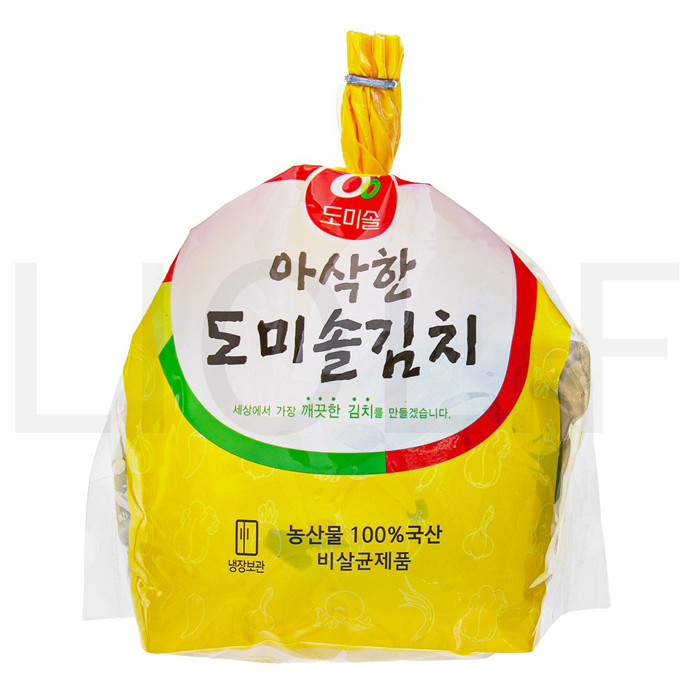 도미솔식품 아삭한 도미솔 김치 동치미 1.3kg 1개 : SUPER SALE