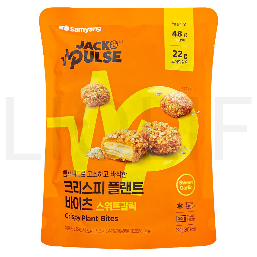 잭앤펄스 크리스피 플랜트 바이츠 스위트갈릭 (냉동) 290g 1개 : SUPER SALE