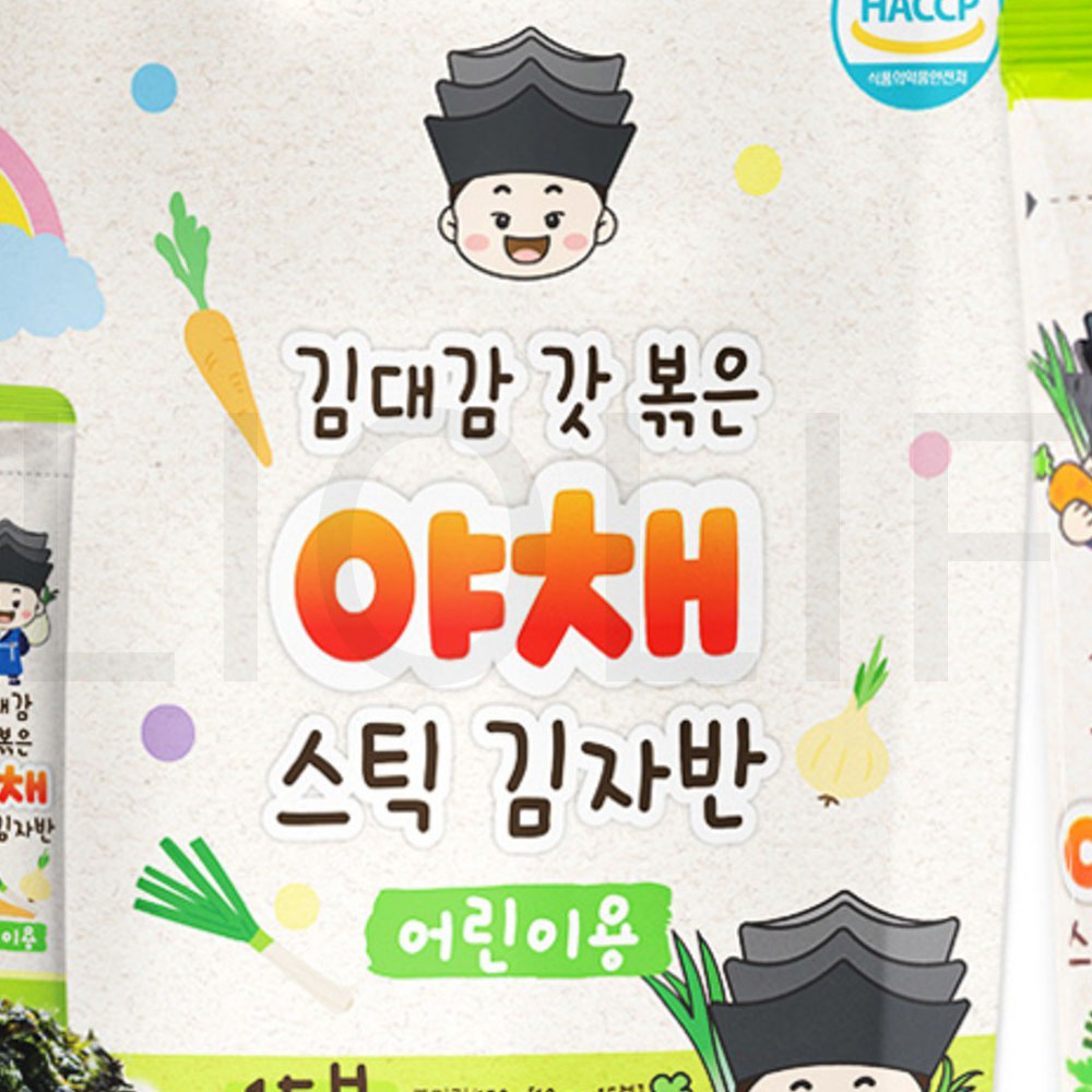 김대감 스틱 김자반 야채 어린이용 15p 150g 1개 : SUPER SALE